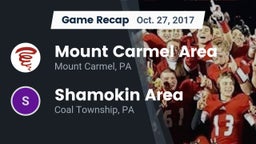 Recap: Mount Carmel Area  vs. Shamokin Area  2017