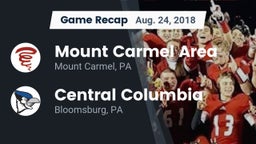 Recap: Mount Carmel Area  vs. Central Columbia  2018
