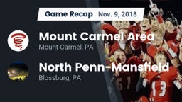 Recap: Mount Carmel Area  vs. North Penn-Mansfield 2018