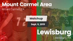 Matchup: Mount Carmel Area vs. Lewisburg  2019