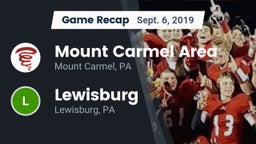 Recap: Mount Carmel Area  vs. Lewisburg  2019