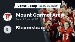 Recap: Mount Carmel Area  vs. Bloomsburg 2020