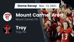 Recap: Mount Carmel Area  vs. Troy  2021