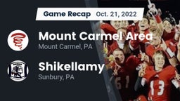 Recap: Mount Carmel Area  vs. Shikellamy  2022
