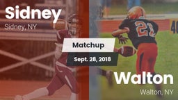 Matchup: Sidney vs. Walton  2018
