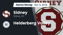 Recap: Sidney  vs. Helderberg Valley 2018