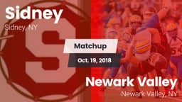 Matchup: Sidney vs. Newark Valley  2018