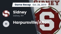 Recap: Sidney  vs. Harpursville/Afton 2019