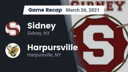 Recap: Sidney  vs. Harpursville  2021