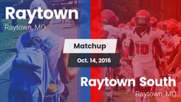 Matchup: Raytown  vs. Raytown South  2016