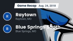 Recap: Raytown  vs. Blue Springs South  2018