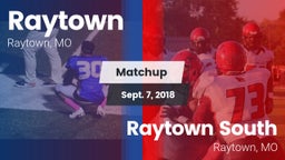 Matchup: Raytown  vs. Raytown South  2018