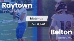 Matchup: Raytown  vs. Belton  2018