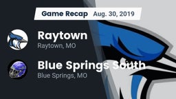 Recap: Raytown  vs. Blue Springs South  2019