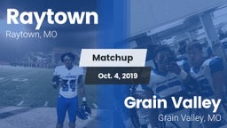 Matchup: Raytown  vs. Grain Valley  2019