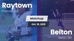 Matchup: Raytown  vs. Belton  2019