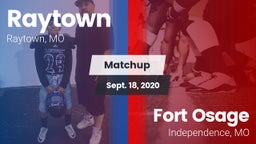 Matchup: Raytown  vs. Fort Osage  2020
