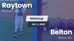 Matchup: Raytown  vs. Belton  2020
