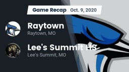 Recap: Raytown  vs. Lee's Summit HS 2020