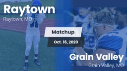 Matchup: Raytown  vs. Grain Valley  2020
