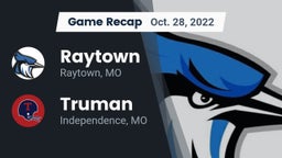 Recap: Raytown  vs. Truman  2022