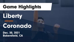 Liberty  vs Coronado  Game Highlights - Dec. 30, 2021