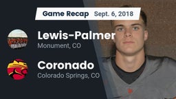 Recap: Lewis-Palmer  vs. Coronado  2018