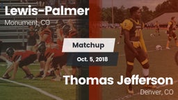 Matchup: Lewis-Palmer vs. Thomas Jefferson  2018