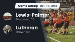 Recap: Lewis-Palmer  vs. Lutheran  2018