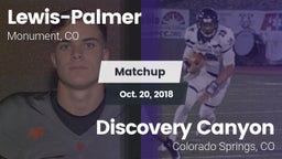 Matchup: Lewis-Palmer vs. Discovery Canyon  2018