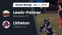 Recap: Lewis-Palmer  vs. Littleton  2018