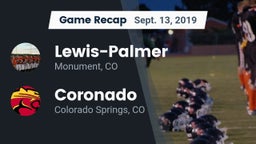 Recap: Lewis-Palmer  vs. Coronado  2019