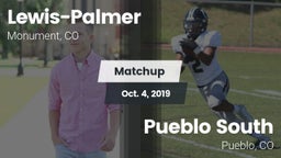Matchup: Lewis-Palmer vs. Pueblo South  2019