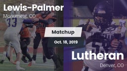 Matchup: Lewis-Palmer vs. Lutheran  2019