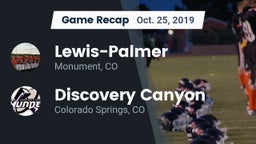 Recap: Lewis-Palmer  vs. Discovery Canyon  2019