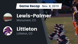 Recap: Lewis-Palmer  vs. Littleton  2019