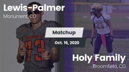 Matchup: Lewis-Palmer vs. Holy Family  2020