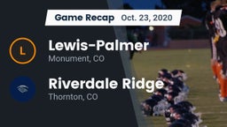 Recap: Lewis-Palmer  vs. Riverdale Ridge 2020