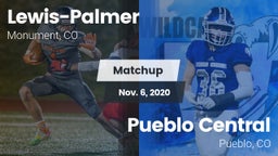 Matchup: Lewis-Palmer vs. Pueblo Central  2020