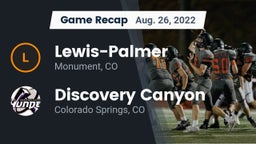 Recap: Lewis-Palmer  vs. Discovery Canyon  2022