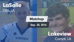 Matchup: LaSalle vs. Lakeview  2016