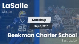 Matchup: LaSalle vs. Beekman Charter School 2017