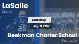 Matchup: LaSalle vs. Beekman Charter School 2018