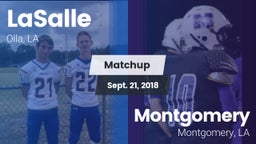 Matchup: LaSalle vs. Montgomery  2018