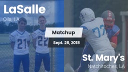 Matchup: LaSalle vs. St. Mary's  2018