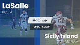 Matchup: LaSalle vs. Sicily Island  2019