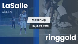 Matchup: LaSalle vs. ringgold 2019