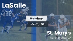 Matchup: LaSalle vs. St. Mary's  2019