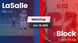Matchup: LaSalle vs. Block  2019