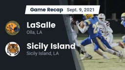 Recap: LaSalle  vs. Sicily Island  2021